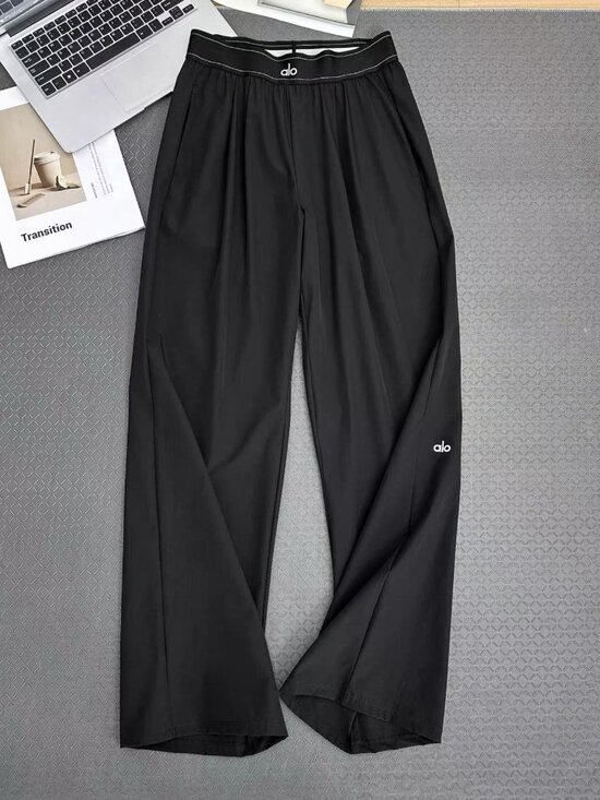 ALO Yoga Pants - ALO Yoga Black Suit Up Pants (Regular 30-inch)😉Athleisure Office Women's XS📚